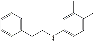 3,4-dimethyl-N-(2-phenylpropyl)aniline
