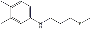 3,4-dimethyl-N-[3-(methylsulfanyl)propyl]aniline