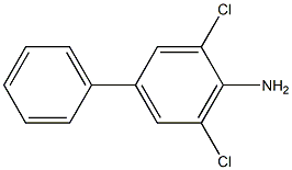 3,5-dichloro-1,1'-biphenyl-4-amine Structure