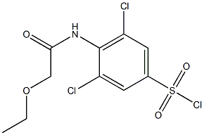 3,5-dichloro-4-(2-ethoxyacetamido)benzene-1-sulfonyl chloride