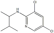 3,5-dichloro-N-(3-methylbutan-2-yl)pyridin-2-amine Structure