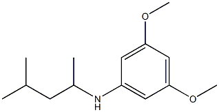 3,5-dimethoxy-N-(4-methylpentan-2-yl)aniline