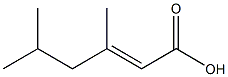 3,5-dimethylhex-2-enoic acid Structure