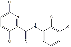 3,6-dichloro-N-(2,3-dichlorophenyl)pyridine-2-carboxamide Structure