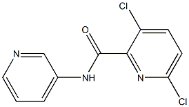 3,6-dichloro-N-(pyridin-3-yl)pyridine-2-carboxamide Structure