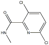 3,6-dichloro-N-methylpyridine-2-carboxamide Structure