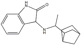 3-[(1-{bicyclo[2.2.1]heptan-2-yl}ethyl)amino]-2,3-dihydro-1H-indol-2-one