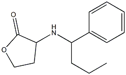 3-[(1-phenylbutyl)amino]oxolan-2-one Struktur