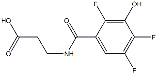 3-[(2,4,5-trifluoro-3-hydroxyphenyl)formamido]propanoic acid