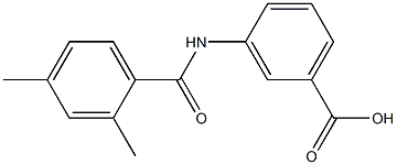 3-[(2,4-dimethylbenzoyl)amino]benzoic acid|