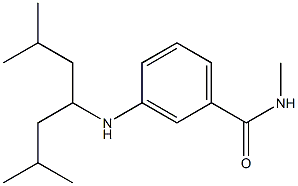 3-[(2,6-dimethylheptan-4-yl)amino]-N-methylbenzamide