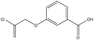 3-[(2-chloroprop-2-enyl)oxy]benzoic acid