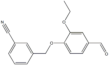 3-[(2-ethoxy-4-formylphenoxy)methyl]benzonitrile
