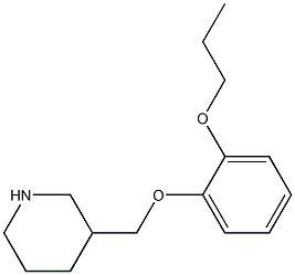 3-[(2-propoxyphenoxy)methyl]piperidine