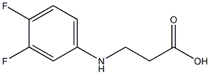 3-[(3,4-difluorophenyl)amino]propanoic acid