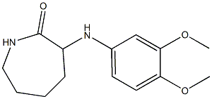 3-[(3,4-dimethoxyphenyl)amino]azepan-2-one