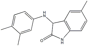 3-[(3,4-dimethylphenyl)amino]-5-methyl-2,3-dihydro-1H-indol-2-one