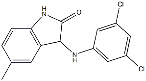  3-[(3,5-dichlorophenyl)amino]-5-methyl-2,3-dihydro-1H-indol-2-one