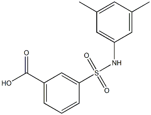 3-[(3,5-dimethylphenyl)sulfamoyl]benzoic acid