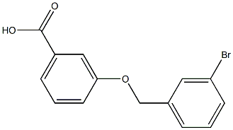 3-[(3-bromophenyl)methoxy]benzoic acid