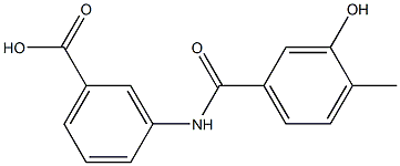 3-[(3-hydroxy-4-methylbenzoyl)amino]benzoic acid|