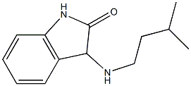 3-[(3-methylbutyl)amino]-2,3-dihydro-1H-indol-2-one|