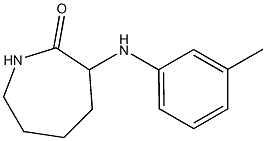 3-[(3-methylphenyl)amino]azepan-2-one