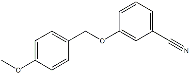 3-[(4-methoxyphenyl)methoxy]benzonitrile|
