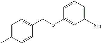 3-[(4-methylbenzyl)oxy]aniline Struktur