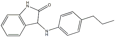 3-[(4-propylphenyl)amino]-2,3-dihydro-1H-indol-2-one|