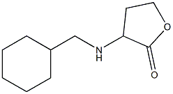 3-[(cyclohexylmethyl)amino]oxolan-2-one,,结构式