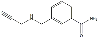  3-[(prop-2-yn-1-ylamino)methyl]benzamide