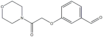 3-[2-(morpholin-4-yl)-2-oxoethoxy]benzaldehyde|