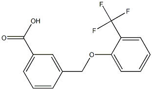 3-[2-(trifluoromethyl)phenoxymethyl]benzoic acid