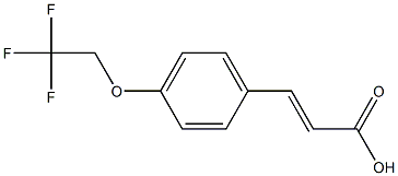 3-[4-(2,2,2-trifluoroethoxy)phenyl]prop-2-enoic acid