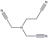3-[bis(cyanomethyl)amino]propanenitrile Structure