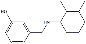3-{[(2,3-dimethylcyclohexyl)amino]methyl}phenol