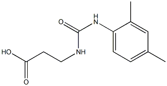 3-{[(2,4-dimethylphenyl)carbamoyl]amino}propanoic acid|