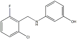 3-{[(2-chloro-6-fluorophenyl)methyl]amino}phenol