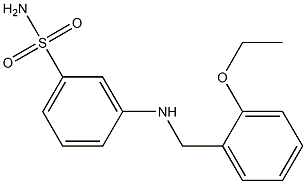 3-{[(2-ethoxyphenyl)methyl]amino}benzene-1-sulfonamide
