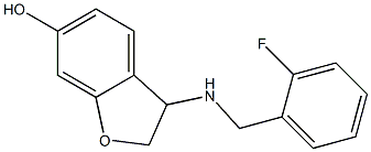3-{[(2-fluorophenyl)methyl]amino}-2,3-dihydro-1-benzofuran-6-ol