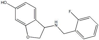 3-{[(2-fluorophenyl)methyl]amino}-2,3-dihydro-1-benzofuran-6-ol|