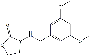 3-{[(3,5-dimethoxyphenyl)methyl]amino}oxolan-2-one Structure