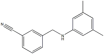  3-{[(3,5-dimethylphenyl)amino]methyl}benzonitrile