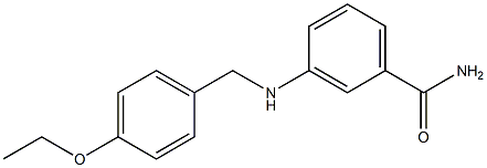 3-{[(4-ethoxyphenyl)methyl]amino}benzamide