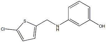 3-{[(5-chlorothiophen-2-yl)methyl]amino}phenol