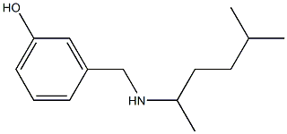 3-{[(5-methylhexan-2-yl)amino]methyl}phenol