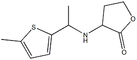 3-{[1-(5-methylthiophen-2-yl)ethyl]amino}oxolan-2-one 化学構造式