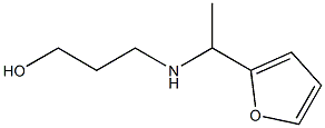 3-{[1-(furan-2-yl)ethyl]amino}propan-1-ol Structure