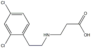  3-{[2-(2,4-dichlorophenyl)ethyl]amino}propanoic acid